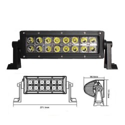ΠΡΟΒΟΛΕΑΣ ΜΠΑΡΑ LED ΕΡΓΑΣΙΑΣ 36W 12 LED AgroEquip