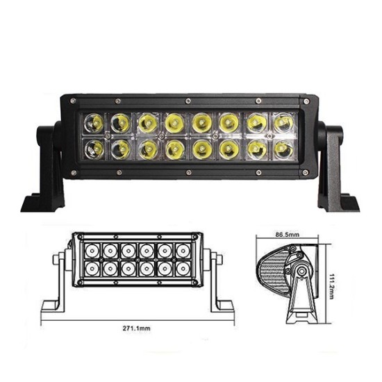 ΠΡΟΒΟΛΕΑΣ ΜΠΑΡΑ LED ΕΡΓΑΣΙΑΣ 36W 12 LED AgroEquip ΦΑΡΟΙ & ΠΡΟΒΟΛΕΙΣ LED