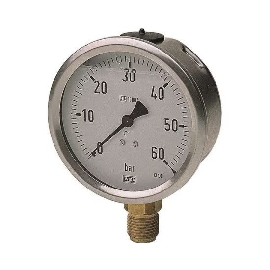 ΜΑΝΟΜΕΤΡΑ ΧΕΙΡΙΣΤΗΡΙΟΥ ΤΟΥΡΜΠΙΝΑΣ BRAGLIA Q63 G1/4 0-60 BAR ΧΕΙΡΙΣΤΗΡΙΑ