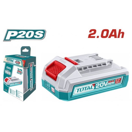TOTAL ΕΠΑΓΓ. ΜΠΑΤΑΡΙΑ Li-ion 20V / 2Ah (TFBLI2001) ΜΠΑΤΑΡΙΕΣ-ΦΟΡΤΙΣΤΕΣ