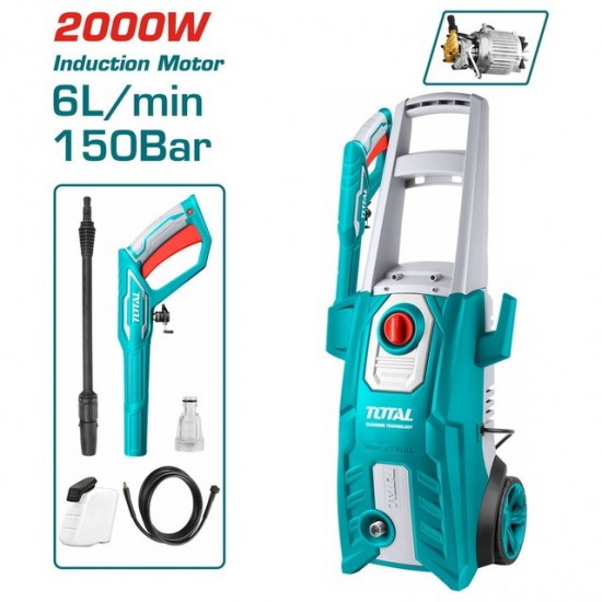 TOTAL ΕΠΑΓΓ. ΠΛΥΣΤΙΚΟ ΝΕΡΟΥ 2.000W / 150 Bar / Induction Motor (TGT11226) ΠΛΥΣΤΙΚΑ