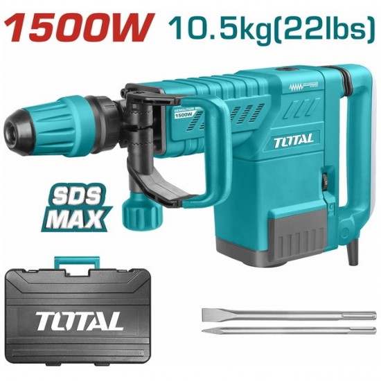 TOTAL ΕΠΑΓΓ. ΣΚΑΠΤΙΚΟ - ΚΑΤΕΔΑΦ. SDS-ΜΑΧ 1.500W (TH215002) ΔΡΑΠΑΝΑ