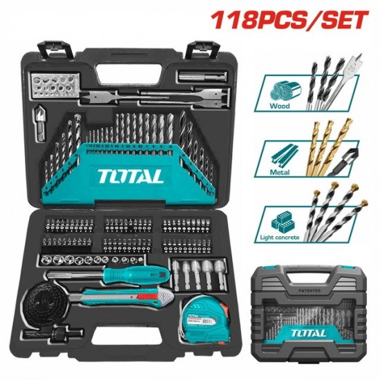 TOTAL ΣΕΤ ΕΡΓΑΛΕΙΑ ΧΕΙΡΟΣ 118ΤΕΜ (THKTAC011182) TOTAL ΣΕΤ ΕΡΓΑΛΕΙΑ ΧΕΙΡΟΣ 118ΤΕΜ (THKTAC011182)