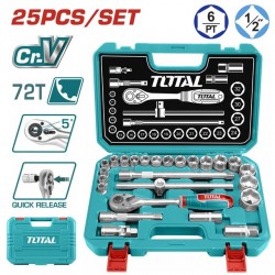 TOTAL ΕΠΑΓΓ. ΚΑΣΕΤΙΝΑ ΚΑΡΥΔΑΚΙΑ 1/2" 25ΤΕΜ (THT121251) TOTAL ΕΠΑΓΓ. ΚΑΣΕΤΙΝΑ ΚΑΡΥΔΑΚΙΑ 1/2" 25ΤΕΜ (THT121251)