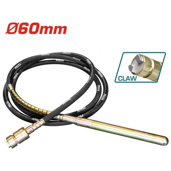TOTAL ΕΠΑΓΓ. ΜΑΡΚΟΥΤΣΙ ΔΟΝΗΤΗ Φ-60mm / 6m (TPVP1601) ΜΠΕΤΟΥ