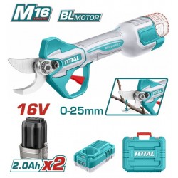 TOTAL ΕΠΑΓΓ. ΨΑΛΙΔΙ ΚΛΑΔΕΜΑΤΟΣ ΜΠΑΤ. Li-ion 16V / 2Ah / 2 ΜΠΑΤ BL Motor (TSSLI162582E) TOTAL ΕΠΑΓΓ. ΨΑΛΙΔΙ ΚΛΑΔΕΜΑΤΟΣ ΜΠΑΤ. Li-ion 16V / 2Ah / 2 ΜΠΑΤ BL Motor (TSSLI162582E)