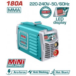 TOTAL ΗΛΕΚΤΡΟΚΟΛΛΗΣΗ INVERTER 230V / 180A (TW218016) TOTAL ΗΛΕΚΤΡΟΚΟΛΛΗΣΗ INVERTER 230V / 180A (TW218016)