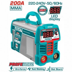 TOTAL ΕΠΑΓΓ. ΗΛΕΚΤΡΟΚΟΛΛΗΣΗ INVERTER 230V / 200A (TW220069E) TOTAL ΕΠΑΓΓ. ΗΛΕΚΤΡΟΚΟΛΛΗΣΗ INVERTER 230V / 200A (TW220069E)