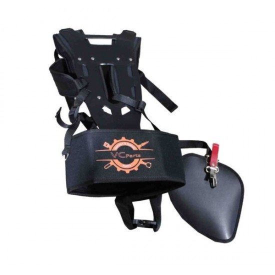 VCAKTH-022 Ιμάντας Επαγγελματικός Διπλός Με Πλάτη Μαύρος VC SAFETY ΑΝΑΛΩΣΙΜΑ