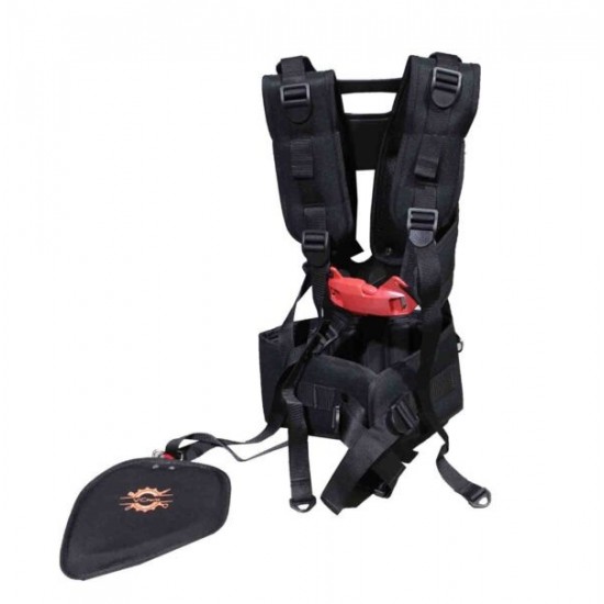 VCAKTH-022 Ιμάντας Επαγγελματικός Διπλός Με Πλάτη Μαύρος VC SAFETY ΑΝΑΛΩΣΙΜΑ