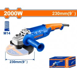 WADFOW ΓΩΝΙΑΚΟΣ ΤΡΟΧΟΣ 2.000W / 230mm (WAG852001)
