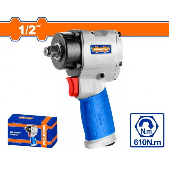 WADFOW ΑΕΡΟΚΛΕΙΔΟ ΚΟΝΤΟ 1/2" / 610Nm (WAT1514) ΕΡΓΑΛΕΙΑ ΑΕΡΟΣ WADFOW ΑΕΡΟΚΛΕΙΔΟ ΚΟΝΤΟ 1/2" / 610Nm (WAT1514) ΕΡΓΑΛΕΙΑ ΑΕΡΟΣ