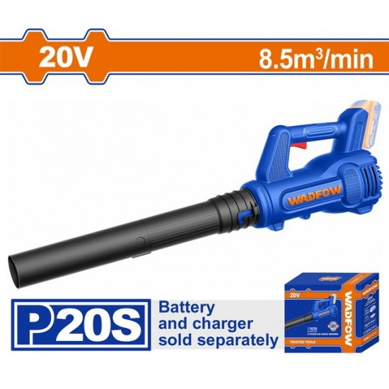 WADFOW ΦΥΣΗΤΗΡΑΣ ΚΗΠΟΥ ΜΠΑΤ. Li-ion 20V ΧΩΡΙΣ ΜΠΑΤΑΡΙΑ & ΦΟΡΤΙΣΤΗ (WBLP520) ΦΥΣΗΤΗΡΕΣ