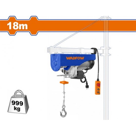 WADFOW ΗΛΕΚΤΡΙΚΟ ΠΑΛΑΓΚΟ 1.600W 500/999Kg 18m (WETH1A02) ΑΝΥΨΩΣΗ WADFOW ΗΛΕΚΤΡΙΚΟ ΠΑΛΑΓΚΟ 1.600W 500/999Kg 18m (WETH1A02) ΑΝΥΨΩΣΗ