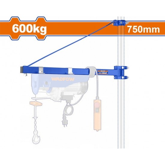 WADFOW ΒΡΑΧΙΟΝΑΣ ΠΑΛΑΓΚΟΥ 750mm / 600Kg (WETS1A01) ΑΝΥΨΩΣΗ