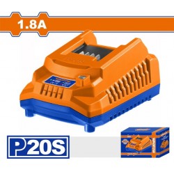 WADFOW ΦΟΡΤΙΣΤΗΣ 1.8A ΓΙΑ ΜΠΑΤΑΡΙΕΣ Li-ion 20V (WFCP518E)