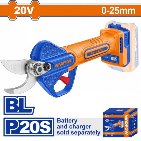 WADFOW ΨΑΛΙΔΙ ΚΛΑΔΕΜΑΤΟΣ 25mm ΜΠΑΤ. Li-ion 20V ΧΩΡΙΣ ΜΠΑΤΑΡΙΑ & ΦΟΡΤΙΣΤΗ BL Motor (WJFP525) ΨΑΛΙΔΕΣ ΚΛΑΔΕΜΑΤΟΣ