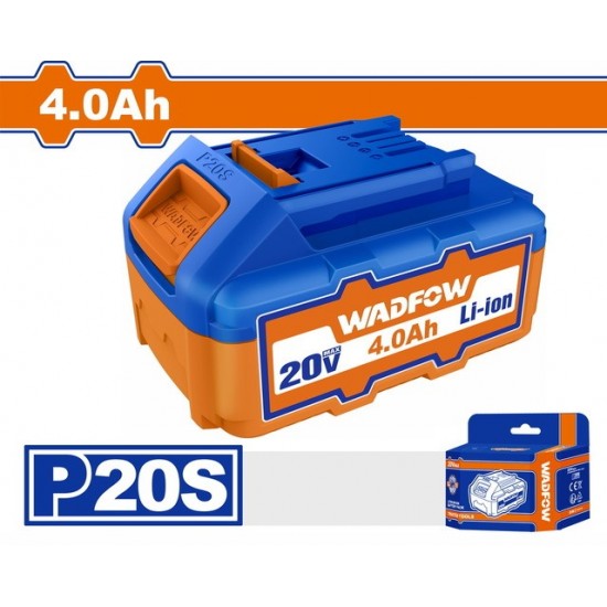 WADFOW ΜΠΑΤΑΡΙΑ Li-ion 20V / 4Ah (WLBP540) ΜΠΑΤΑΡΙΕΣ-ΦΟΡΤΙΣΤΕΣ