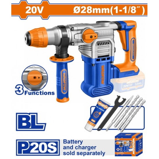 WADFOW ΠΝΕΥΜΑΤΙΚΟ ΠΙΣΤΟΛΕΤΟ ΜΠΑΤ. Li-ion 20V / 28mm ΧΩΡΙΣ ΜΠΑΤΑΡΙΑ & ΦΟΡΤΙΣΤΗ (WLM1528) ΔΡΑΠΑΝΑ WADFOW ΠΝΕΥΜΑΤΙΚΟ ΠΙΣΤΟΛΕΤΟ ΜΠΑΤ. Li-ion 20V / 28mm ΧΩΡΙΣ ΜΠΑΤΑΡΙΑ & ΦΟΡΤΙΣΤΗ (WLM1528) ΔΡΑΠΑΝΑ