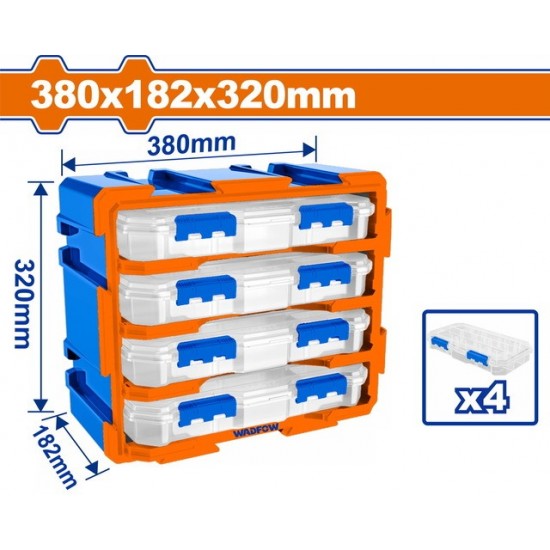 WADFOW ΣΥΡΤΑΡΙΕΡΑ ΑΠΟΘΗΚΕΥΣΗΣ 380Χ182Χ320mm (WTB8344) ΕΡΓΑΛΕΙΟΘΗΚΗ - ΕΡΓΑΛΕΙΟΦΟΡΟΙ - ΤΣΑΝΤΑ ΕΡΓΑΣΙΑΣ - ΣΚΑΛΑ ΑΛΟΥΜΙΝΙΟΥ WADFOW ΣΥΡΤΑΡΙΕΡΑ ΑΠΟΘΗΚΕΥΣΗΣ 380Χ182Χ320mm (WTB8344) ΕΡΓΑΛΕΙΟΘΗΚΗ - ΕΡΓΑΛΕΙΟΦΟΡΟΙ - ΤΣΑΝΤΑ ΕΡΓΑΣΙΑΣ - ΣΚΑΛΑ ΑΛΟΥΜΙΝΙΟΥ