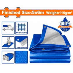 WADFOW ΜΟΥΣΑΜΑΣ ΑΔΙΑΒΡΟΧΟΣ 110gr/m2 5X6m (WTQ1856) WADFOW ΜΟΥΣΑΜΑΣ ΑΔΙΑΒΡΟΧΟΣ 110gr/m2 5X6m (WTQ1856)
