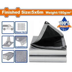 WADFOW ΜΟΥΣΑΜΑΣ ΑΔΙΑΒΡΟΧΟΣ 180gr/m2 5X6m (WTQ8856) WADFOW ΜΟΥΣΑΜΑΣ ΑΔΙΑΒΡΟΧΟΣ 180gr/m2 5X6m (WTQ8856)