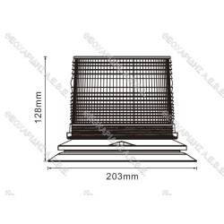 ΦΑΡΟΣ LED 4 ΧΡΩΜΑΤΙΣΜΟΙ ΜΕ ΜΑΓΝΗΤΙΚΗ ΒΑΣΗ 12-24V AgroEquip