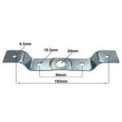 Βάση Μαχαιριού CASTEL GARDEN EL 63-65-XE70-75-80-STIGA SR6365 Βάση Μαχαιριού CASTEL GARDEN EL 63-65-XE70-75-80-STIGA SR6365