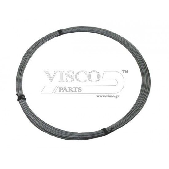 Ντίζα Εσωτερική UNIVERSAL 25 Μέτρα 2.5mm Πάχος Ντίζα *19 Καλώδια ΝΤΙΖΕΣ ΓΚΑΖΙΟΥ
