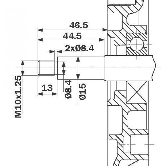 VC78P-FA Βενζινοκινητήρας VISCO Με Πάσο & Φ.Αέρος 78.5cc -2.4 HP ΚΙΝΗΤΗΡΕΣ