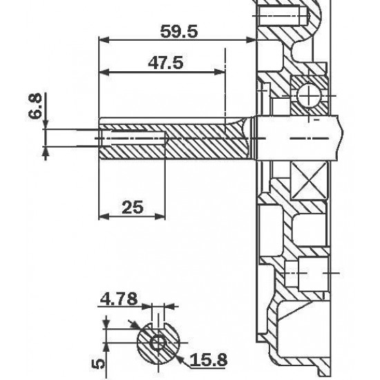 VC78Q-FA Βενζινοκινητήρας VISCO Με Σφήνα & Φ.Αέρος 78.5cc -2.4 HP ΚΙΝΗΤΗΡΕΣ